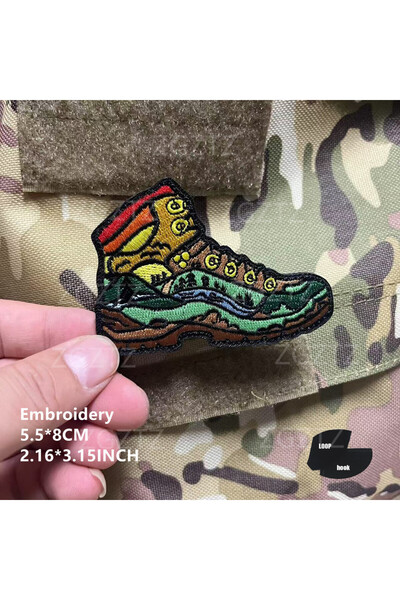 Choice39 TT401117 -7 STAY RAD Outdoor Camping Patches For Clothing Polar Bear...