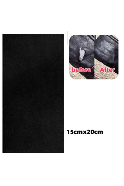 choice2 رقعة إصلاح جلد سوداء ذاتية اللصق لا تحتاج إلى قص، رقعة جلد لإصلاح فور...