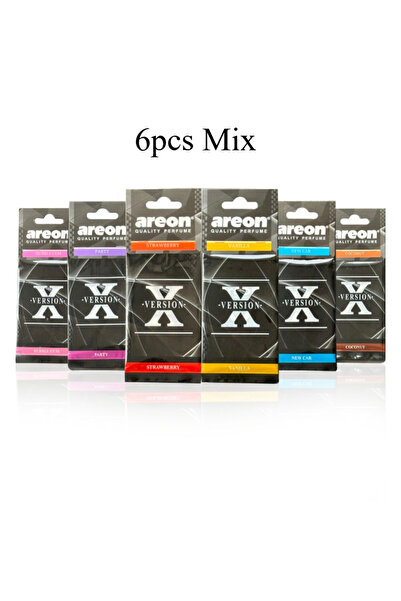 Choice9 مجموعة من 6 قطع متنوعة من معطرات جو السيارة عالية الجودة [شكل X]، وال...