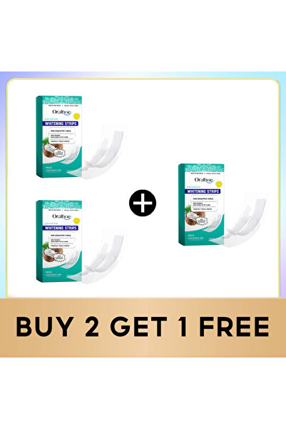 Choice اشترِ اثنين واحصل على واحد مجاناً من شرائط تبييض الأسنان لإزالة بقع ال...