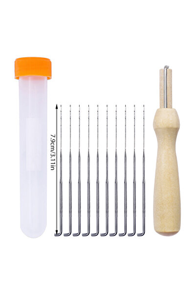 choice2 10 إبر، MIUSIE 1-30 قطعة، إبرة لباد صوف ، مجموعة أدوات بدء التلبيد، إ...