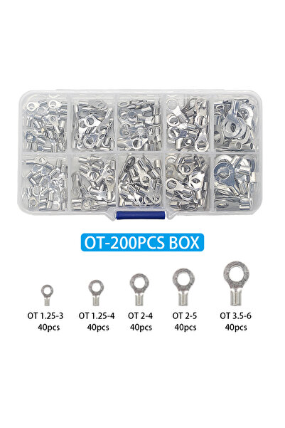 choice2 علبة مختلطة تحتوي على 200 قطعة، 320 قطعة/علبة، 10 أطراف توصيل غير معز...