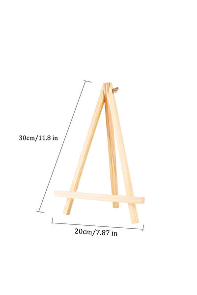 Choice5 حامل خشبي للرسم، مقاس 20×30 سم، قابل للطي، بأطوال 20 سم، 24 سم، 30 سم...