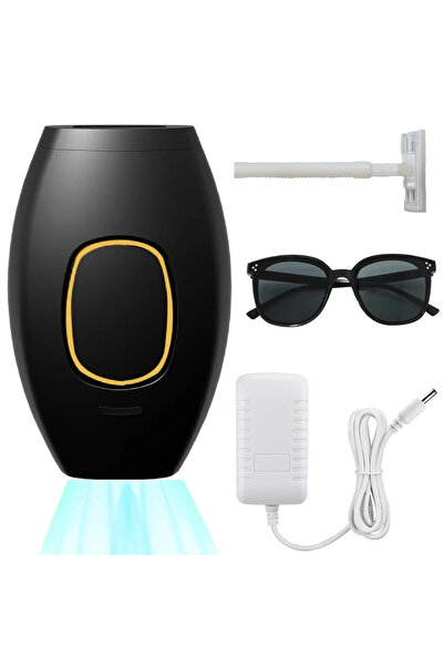 Choice1 EU Plug Black Body Bikini IPL 500,000 Flash Depilator Pulses Permanen...