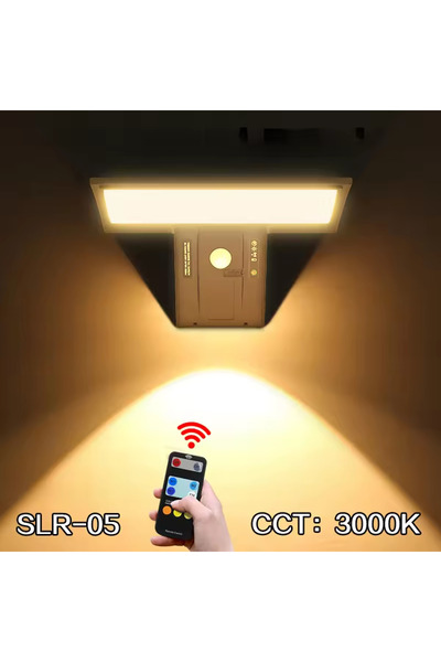 Choice1 مصابيح شمسية خارجية بيضاء دافئة، 90 مصباح LED، مستشعر حركة مع وحدة تح...