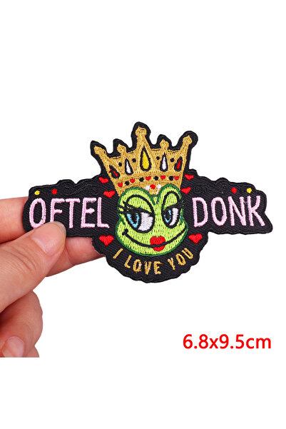 Choice28 رقعة تطريز شعار أوتيلدونك الهولندي PE11141CT، قابلة للكي، لتزيين الم...