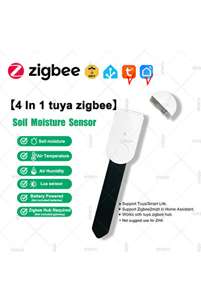 Choice1 4 In 1 tuya zigbee Zigbee Soil Moisture Tester 4 In 1 with illuminanc...