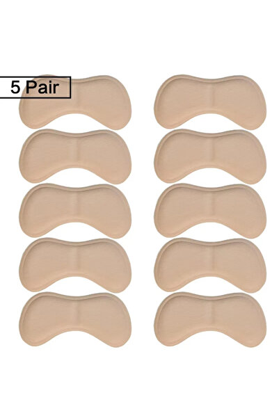 Choice3 5pair (Beige) Insoles Patch Heel Pads for Sport Shoes Adjustable Size...