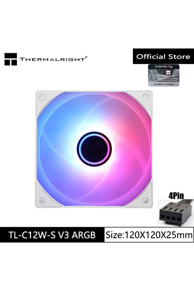Choice3 A-RGB Other TL-C12W-S V3 Thermalright TL-C12W-S V3 ARGB Chassis Cooli...