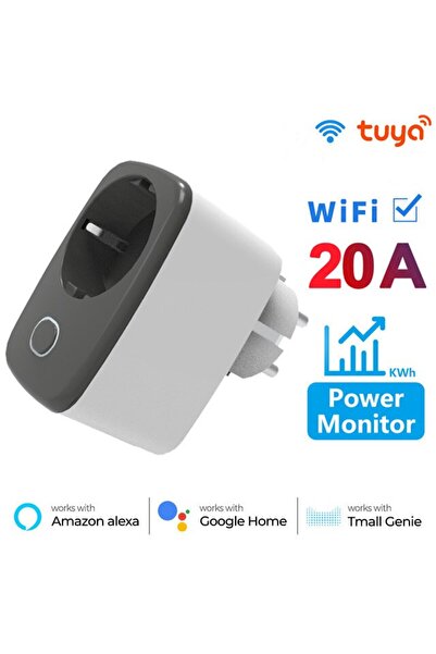 Choice1 20A Power Monitor G 16/20A Smart Sket EU WIFI Tuya Plug Smart Home Vo...