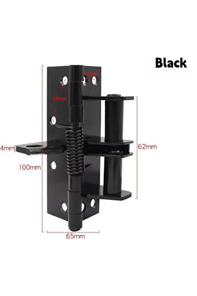 Choice1 جهاز إغلاق أبواب أوتوماتيكي جديد أسود اللون، 3 في 1، شديد التحمل، مزو...
