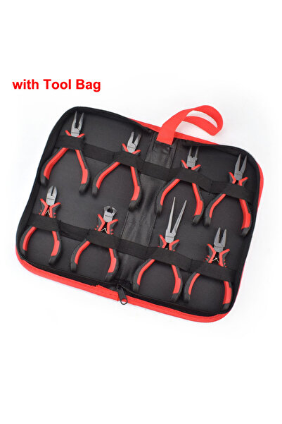 Choice3 كماشة صغيرة MLNEW8PC من NEWACALOX، 8 قطع، لصنع المجوهرات وربط الأسلاك...