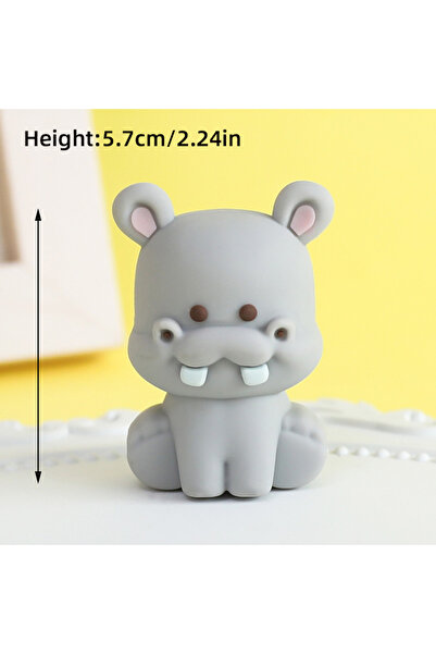 Choice23 hippopotamus Jungle Animals Cake Toppers Safari Kids 1st Birthday Pa...