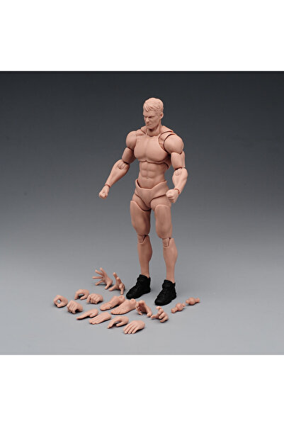 Choice1 لعبة يلو ويند تويز، جسم جندي ذكر فائق المرونة بمقياس 1/12، طوله 16 سم...