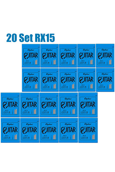 Choice4 20 Set RX15 10/50 Set Orphee Electric Guitar Strings Set RX Series He...