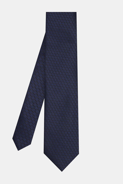 W Collection Geometric Patterned Tie