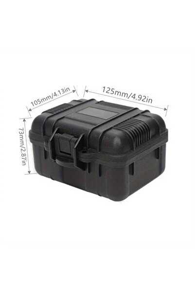 Choice5 حقيبة أدوات صلبة طارد للماء، مقاس 125×105×73 مم، صندوق تخزين منظم، مح...