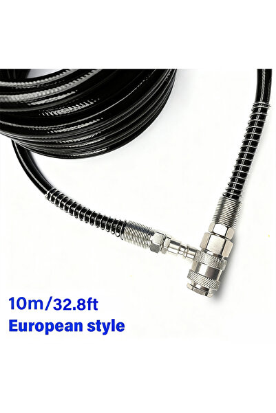 Choice3 Khaki AGASHE Compressor Hose Braided Reinforced Air Hose – Black High...
