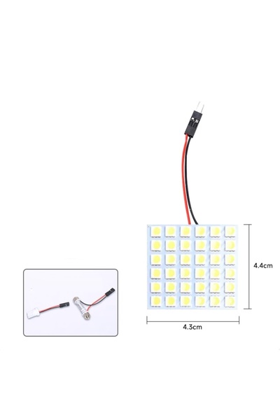 Choice13 لوحة إضاءة LED بيضاء مكونة من 36 مصباح LED، تدعم 6/9/12/15/18/24/30/...