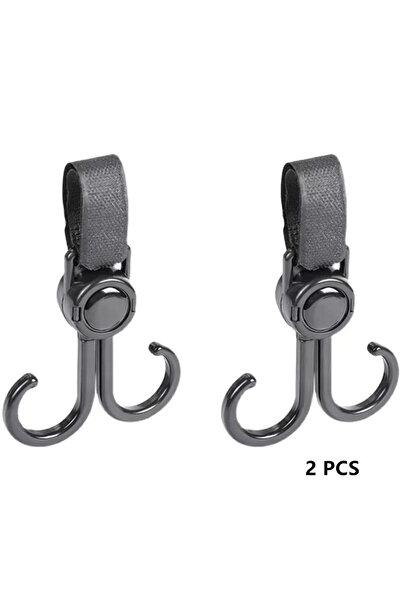 choice2 قطعتان من الخطافات مزدوج ، ملحقات سفر لعربة الأطفال، دعامة تسوق متعدد...