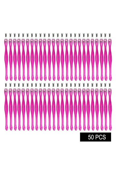 Choice7 50 قطعة - وردي، 5/10/20/50 قطعة، مزيل الجلد الميت، شوكة تزيين الأظافر...