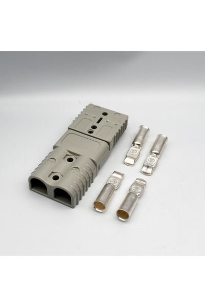 Choice3 175 رمادي، قطعتان، لتوصيل كابلات الطاقة الطرفية لبطاريات أندرسون 50 أ...