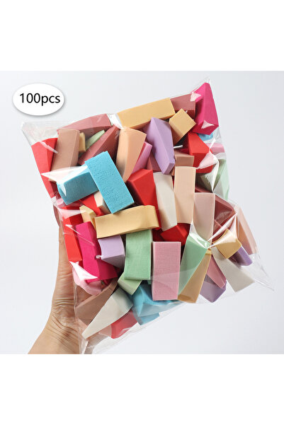 Choice1 100 قطعة (20-40-60-80-100 قطعة/مجموعة) إسفنجة مكياج للاستخدام الجاف و...