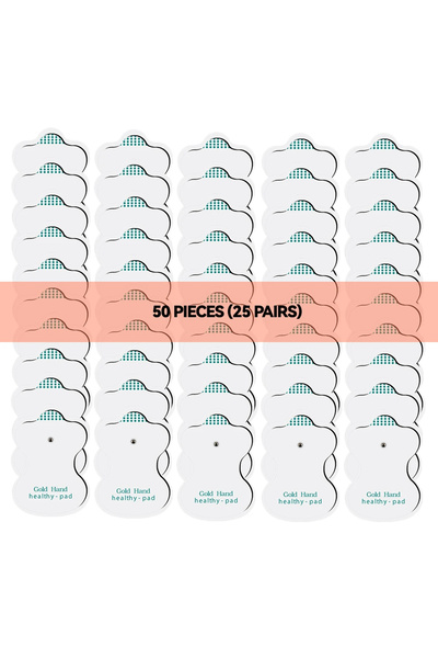 Choice1 50 قطعة/30/10 قطع من ملصقات استبدال جهاز تحفيز العضلات EMS، أقطاب كهر...