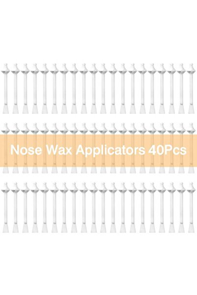 Choice 40 قطعة، 10/40/60/100 قطعة، أعواد شمع الأنف، أدوات وضع شمع الأنف لإزال...
