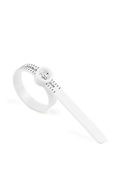 Choice3 مسطرة قياس الخواتم (مقاس المملكة المتحدة/مقاس الولايات المتحدة/المملك...