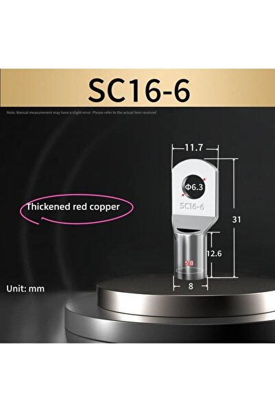 Choice69 10 قطع من أطراف كابلات من النوع SC16-6، 5-10 قطع من النوع SC، SC1.5،...