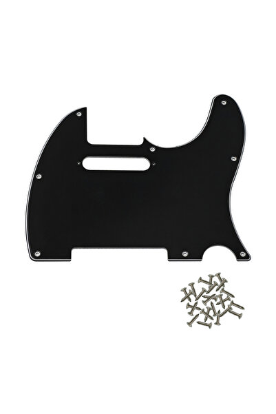 Choice7 Black 3ply PHRILAM 8 Hole TL electric guitar guard ，Enhance Guitar To...