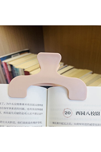 Choice10 مشبك كتاب بسيط ثابت A5 قطعة واحدة، حامل صفحات شفاف غير لامع، أداة لل...