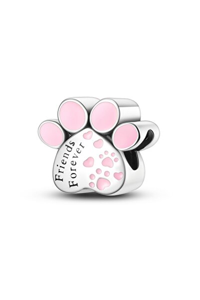 Choice18 KTC819 New IN 925 Sterling Silver Charms Beads Love Heart Pink Charm...