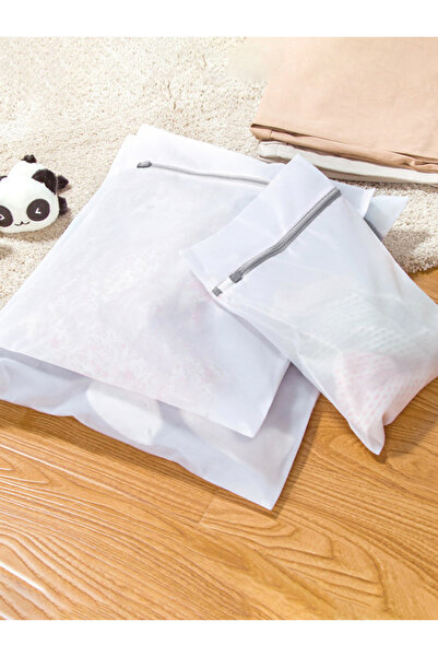 choice2 Gray 3PCS 1Set Of 3 Zipper Purple Fine Mesh Three-Piece Set Of Classi...