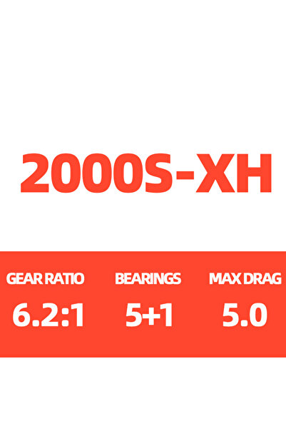Choice9 بكرة صيد دايوا 2000S-XH دايوا فريمز LT دوارة، أقصى قوة سحب 12 كجم، 5+...