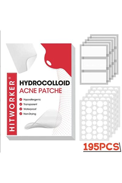 choice2 195 قطعة من لصقات حب الشباب الغروية 585/390/195 - تغطي حب الشباب والش...