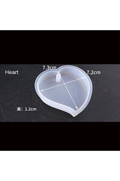 Choice3 قالب على شكل قلب، قالب سداسي، قالب بيضاوي مموج من راتنج الإيبوكسي، قا...