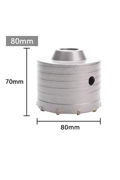choice2 80mm 1Pc 30-150mm Drilling crown for Concrete Wall Hole Saw SDS PLUS ...