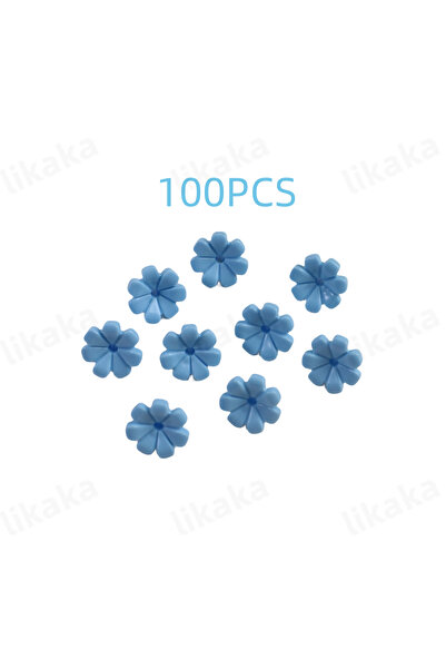 Choice4 مجموعة بناء زهور ملونة زرقاء مكونة من 100 قطعة، مثالية لحدائق جميلة ي...