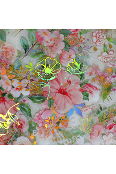 Choice5 F6 40 sheets/pack Vintage Gilding Green Leaf Flower Notebook Decorati...