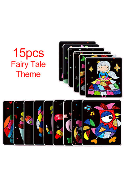 Choice1 15 قطعة من ملصقات الرسم السحرية THZT، مصنوعة يدويًا، ملصقات نقل الطلا...