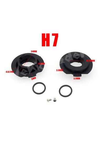 Choice8 H7 1 Pair Car LED headlights Adapter Holder Base for H7 H4 H3 H1 H11 ...