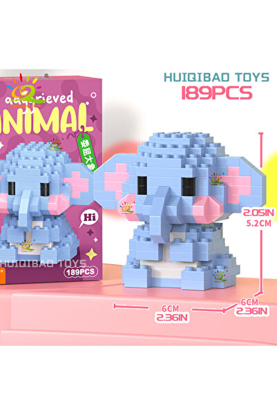 Choice1 22 WITH BOX HUIQIBAO MINI Cute Pet Animal Penguin Model Building Blk ...