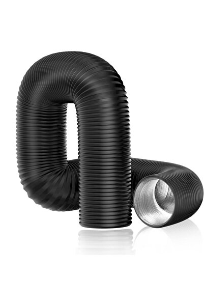 Choice8 خرطوم تهوية مجفف احترافي بطول 150 مم - 3 أمتار، مقاس 6/7 بوصة، معزول،...