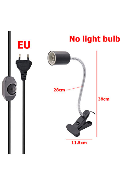 choice2 Black-Dimming-EU UVA+UVB 3.0 Reptile Lamp Set Clip-on Lamp Holder Bul...