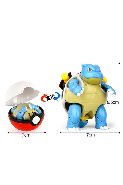 Choice7 بلاستويز، مجسم بوكيمون أصلي، كرة بوكيمون، ميو تو، جينجار، بيكاتشو، نم...