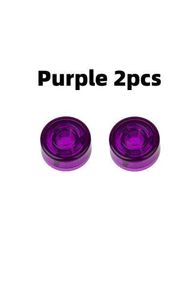 choice2 Purple 2pcs Miwayer 2pcs Footswitch Topper Guitar Pedal Topper Multic...