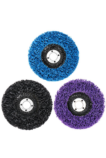 Choice1 قرص مرجاني 125×22 مم، 3 قطع متنوعة، 100/115/125 مم، قرص شريطي من البو...