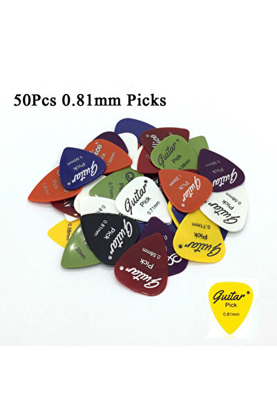 Choice5 50 0.81mm 50Pcs/Set Electric Guitar k Acoustic Music ks Plectrum 0.58...